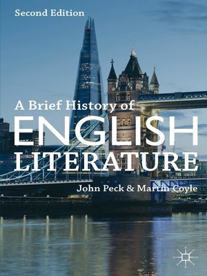 cover image of A Brief History of English Literature
